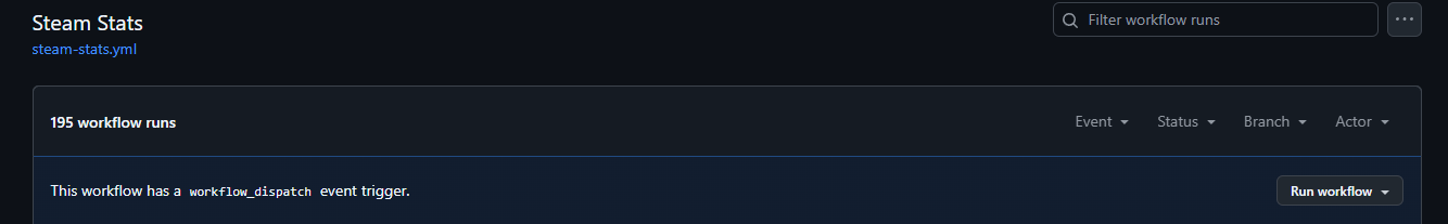 Run Workflow